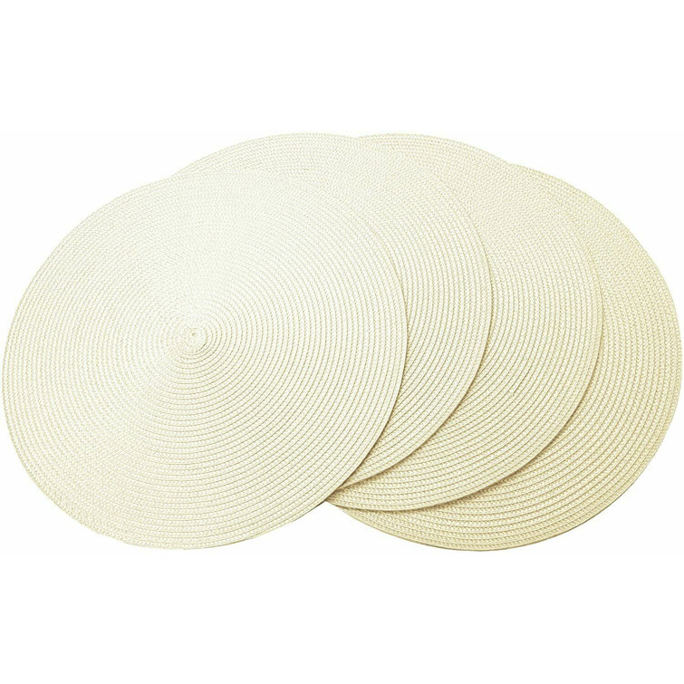Gracie Oaks Massiah Polyester Round Placemat Wayfair